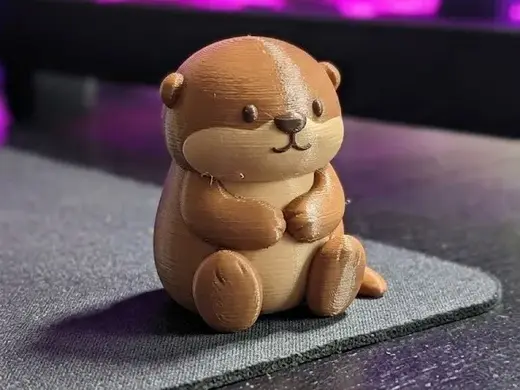 Der gemütliche Otter