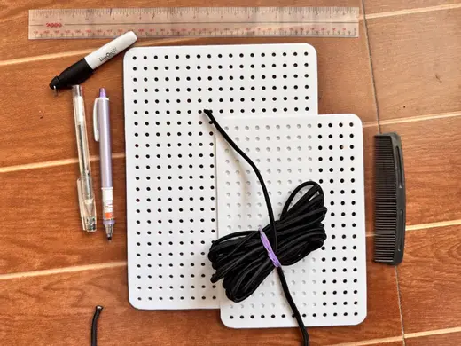 GridWrap Board: Pack and Deploy Travel Organizer