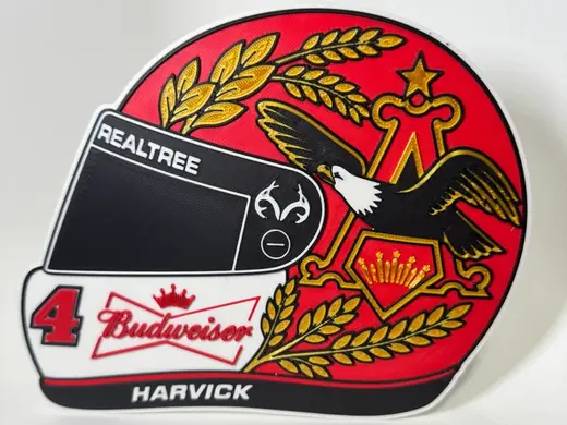 Kevin Harvick Budweiser Realtree 4 NASCAR Helmet