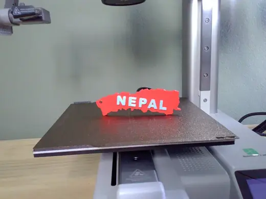 Nepal map