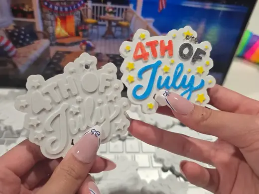 Color me 4th of July Can Opener and Cover