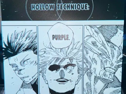 Hollow Technique Purple-Sukuna vs Gojo-Jjk