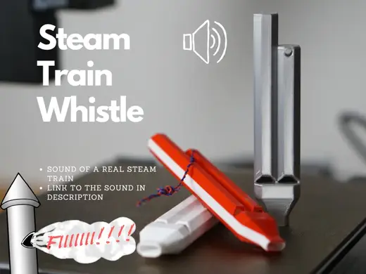 Steam Train Whistle - Like a real Steam Train
