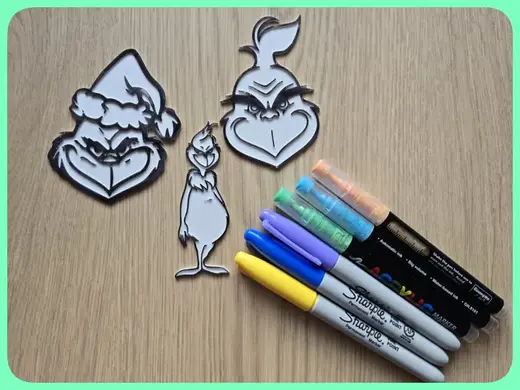 The Grinch Diy Color No Ams