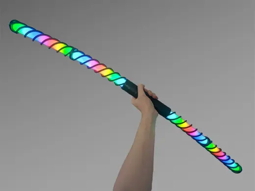 Spiral Scepter (LED Props Kit)