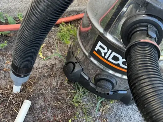 AC Water Drain Vacuum Cleaning Attachment