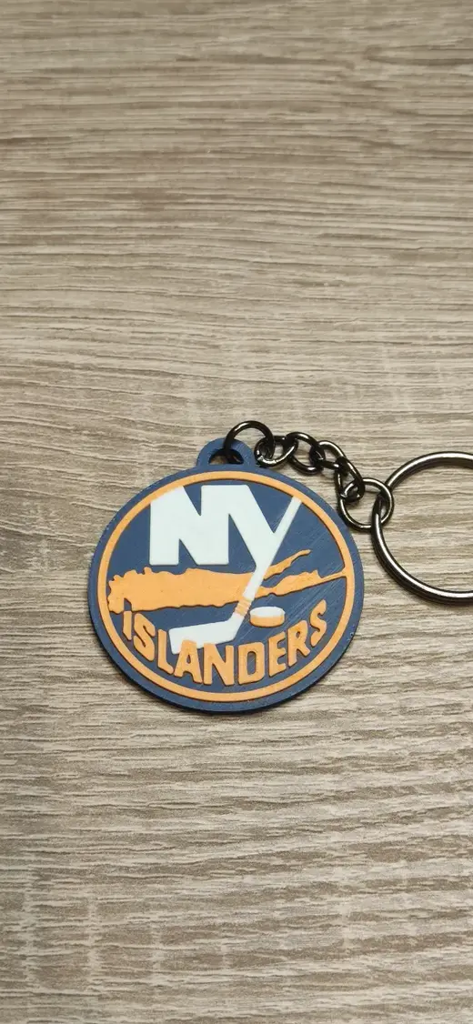 New York Islanders keychain
