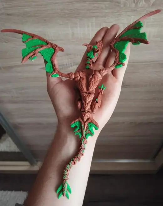 Articulated Forest Wyvern