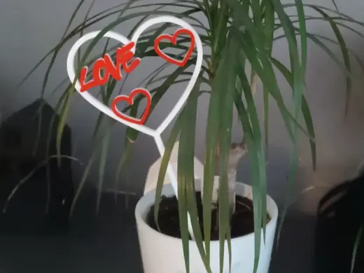 Valentinstag Love Blumenstecker