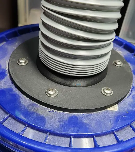Spray Booth Bucket Flange