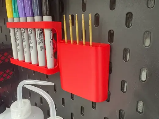 SKADIS/MAGNET Scribe Holder (7 Slot 3.7mm)