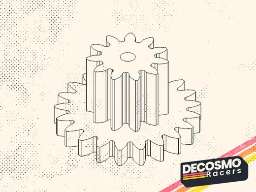 Compound gear 11T 21T (MB-NB-CG11T21T-V1)