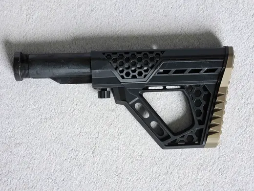 Custom Hexon Airsoft Stock for buffer tubes