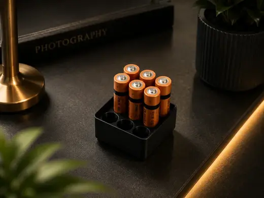 Battery Box for 9 AAA Batteries (gridfinity)