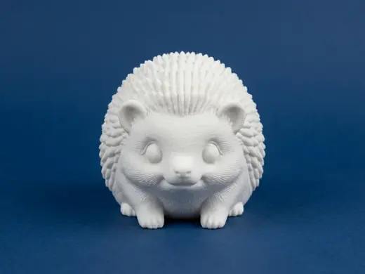 Cute Round Hedgehog Figurine
