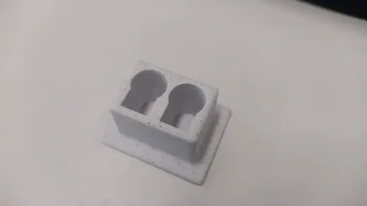 Small pen holder for water soluble marker