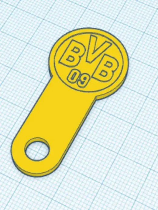 Shopping Cart Chip - BVB Logo Einkaufswagen