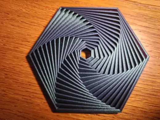 16 Ring Hexagon Fidget Toy
