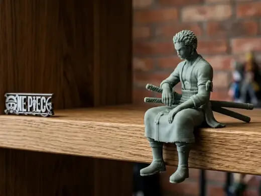 Roronoa Zoro - Shelf Sitting Figure (One Piece)