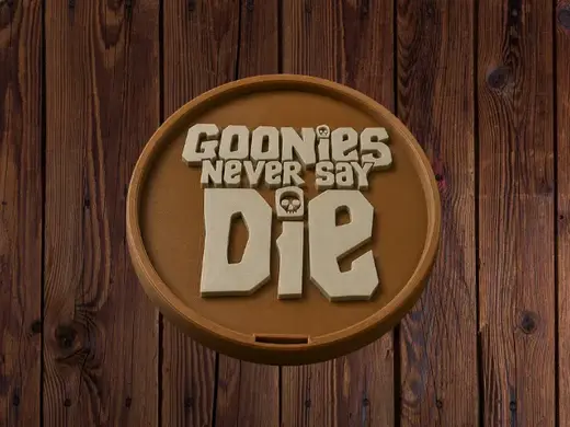 Goonies "Never Say Die" Coffee Cup Lid