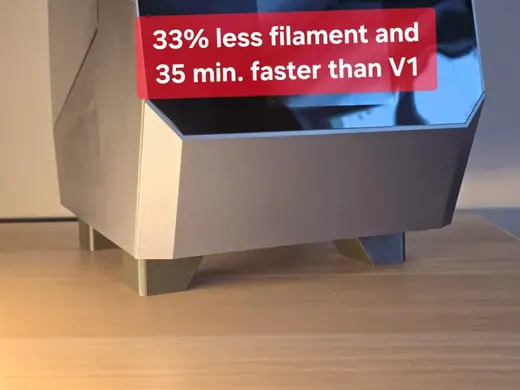 Creality Space Pi Plus Stand: Protect table! (V2)