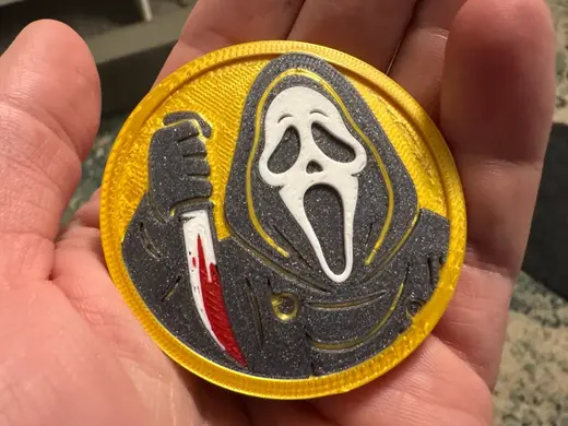 Ghostface Fortnite Medallion Concept