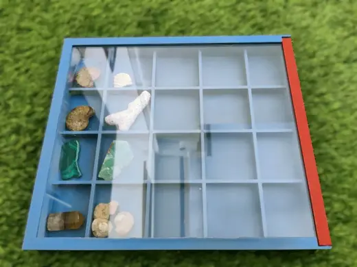 CAJA PARA MINERALES Y FÓSILES