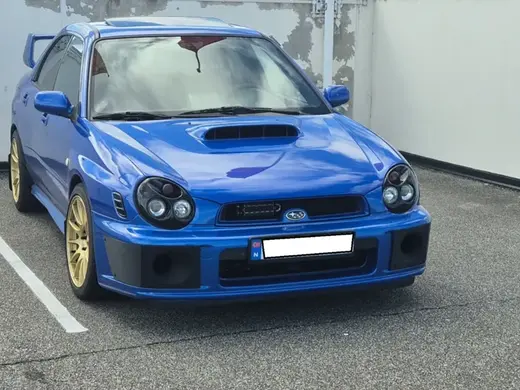 Subaru WRX Prodrive bumper Foglight cover ducts