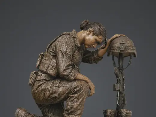 Female Defender Remember The Fallen