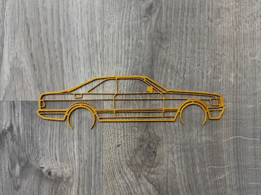 Mercedes-Benz 500 SEC (C126) Silhouette