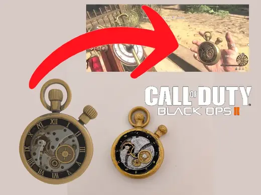 Prop reloj bolsillo bomba tiempo Black ops 2