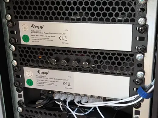 10 inch rackmount 4 channel PWM fan control