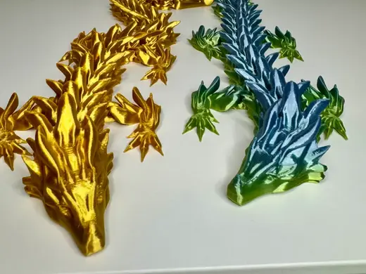Articulated water dragon