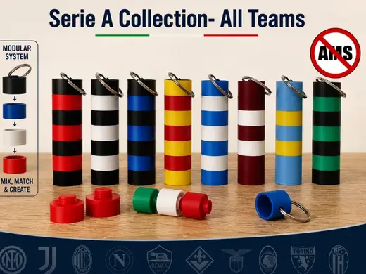 Serie A Team Milan Modular Keychain System – NOAMS