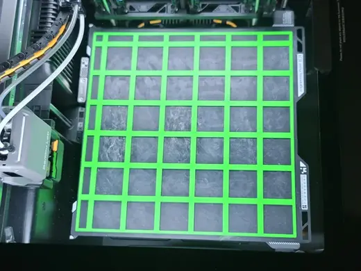 BBL H2C Glue Location Grid Plate 320x320