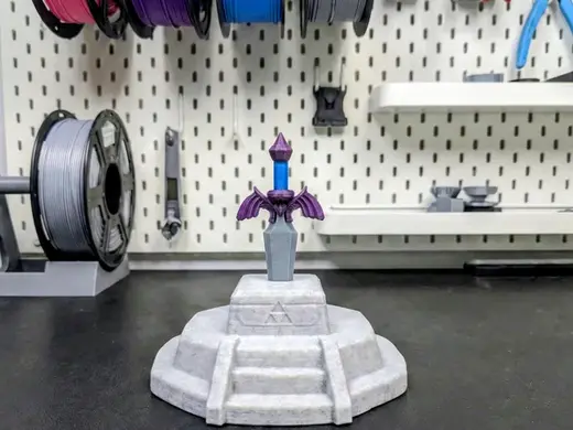 The Master Sword in the Stone - Legend of Zelda
