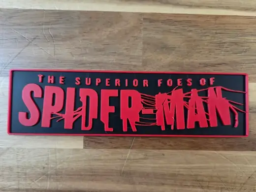 Superior Foes of Spider-Man comic logo