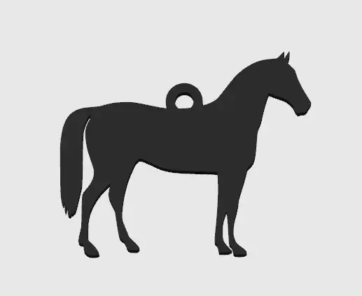 Horse key ring