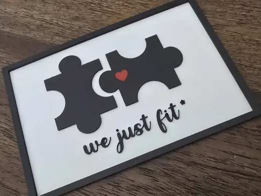 We just fit wall art