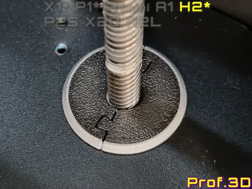 H2 Z-Axis Bearing Cover⧸ Tested Tolerances