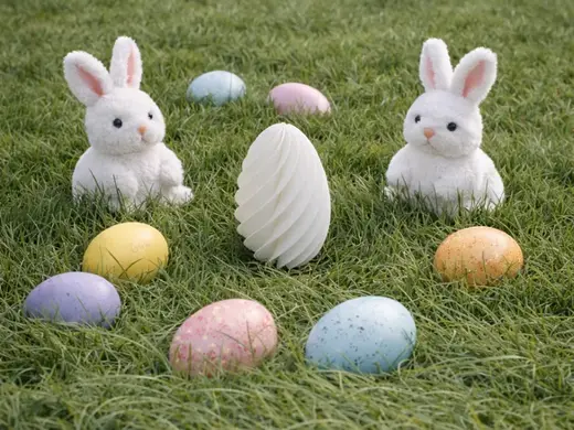 Spiral Design Egg – 10 Colors