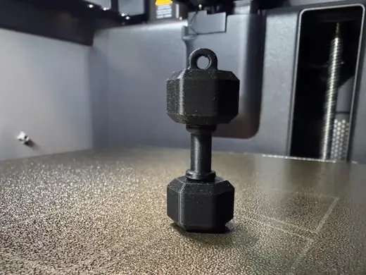 Dumbbell Keychain - Press-Fit | No AMS