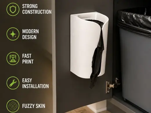 Trash bags roll holder