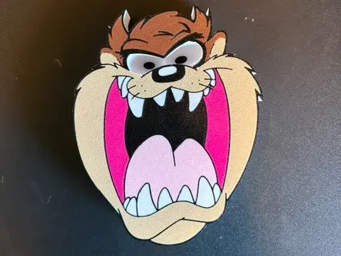 Taz Wall Art His Eyes Follow You