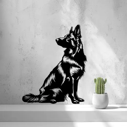 German Shepherd (Sheepdog) Wall Art