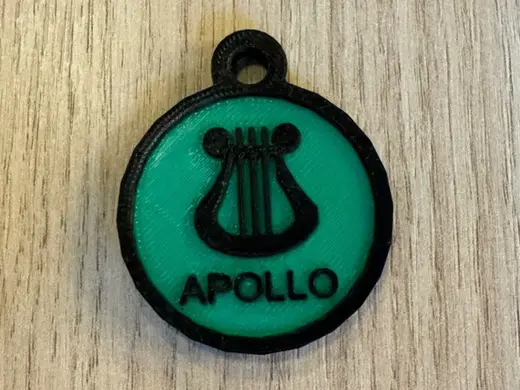 Apollo Keychain (Greek Mythology)