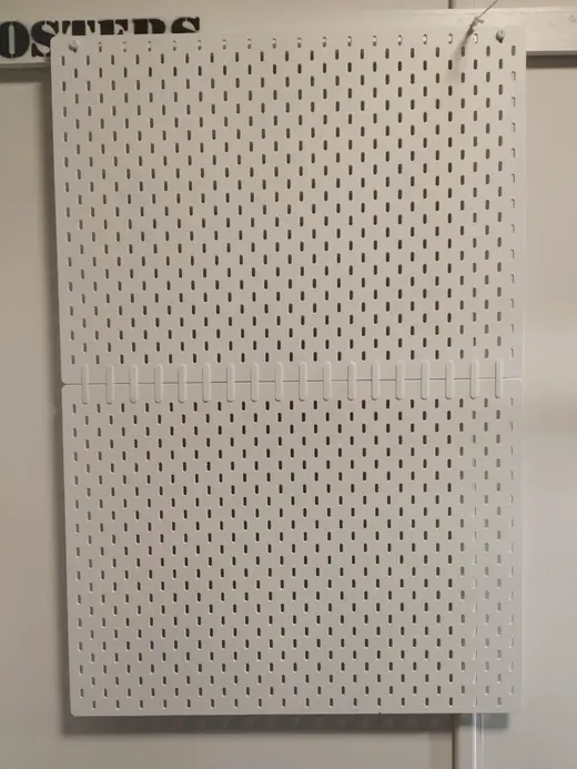 IKEA Skadis Peg board snap fit connector (V2)