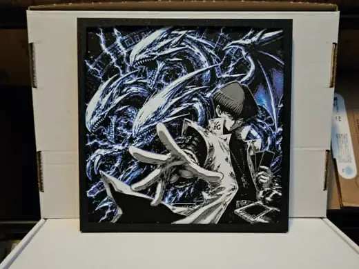 Yugioh - Seto Kaiba and B-Eyes Ultimate dragon