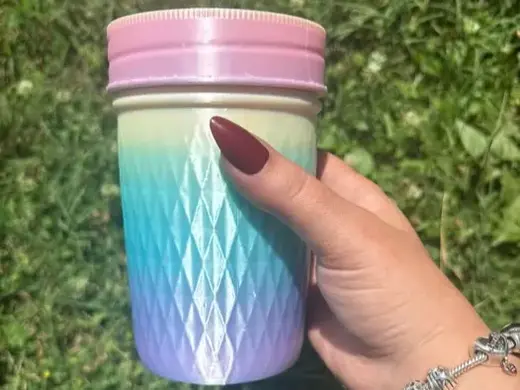 Diamond mason jar 12oz can koozie trending trend
