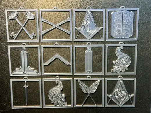 Blue Lodge Officer Jewels